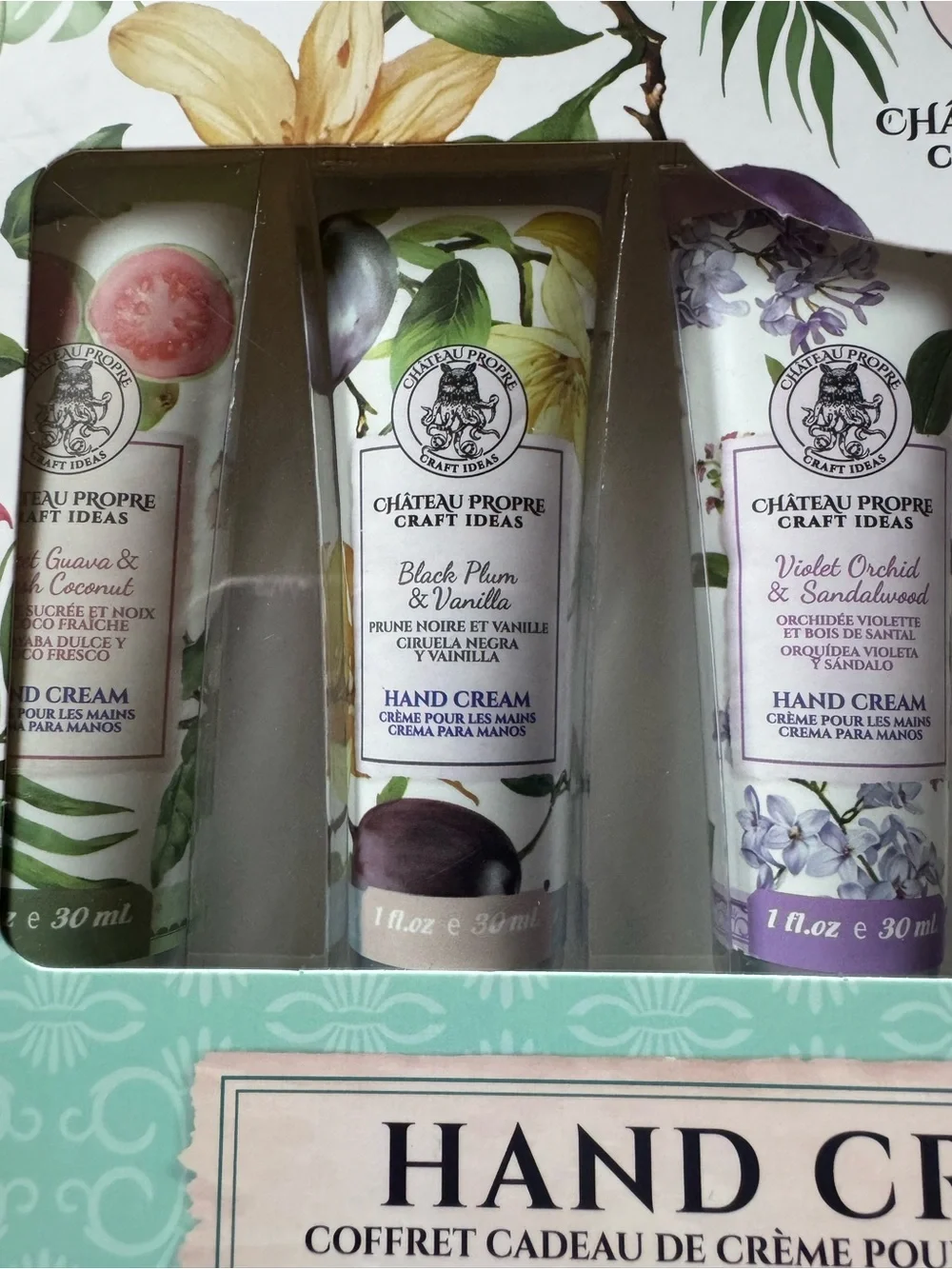 Chateau Propre 6-Piece Hand Cream Gift Set NIB